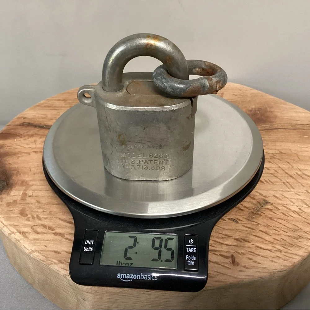 Vintage - Sargent & Greenleaf Inc. 1983 Padlock - Huge & Heavy - Collectible - Picture 13 of 13
